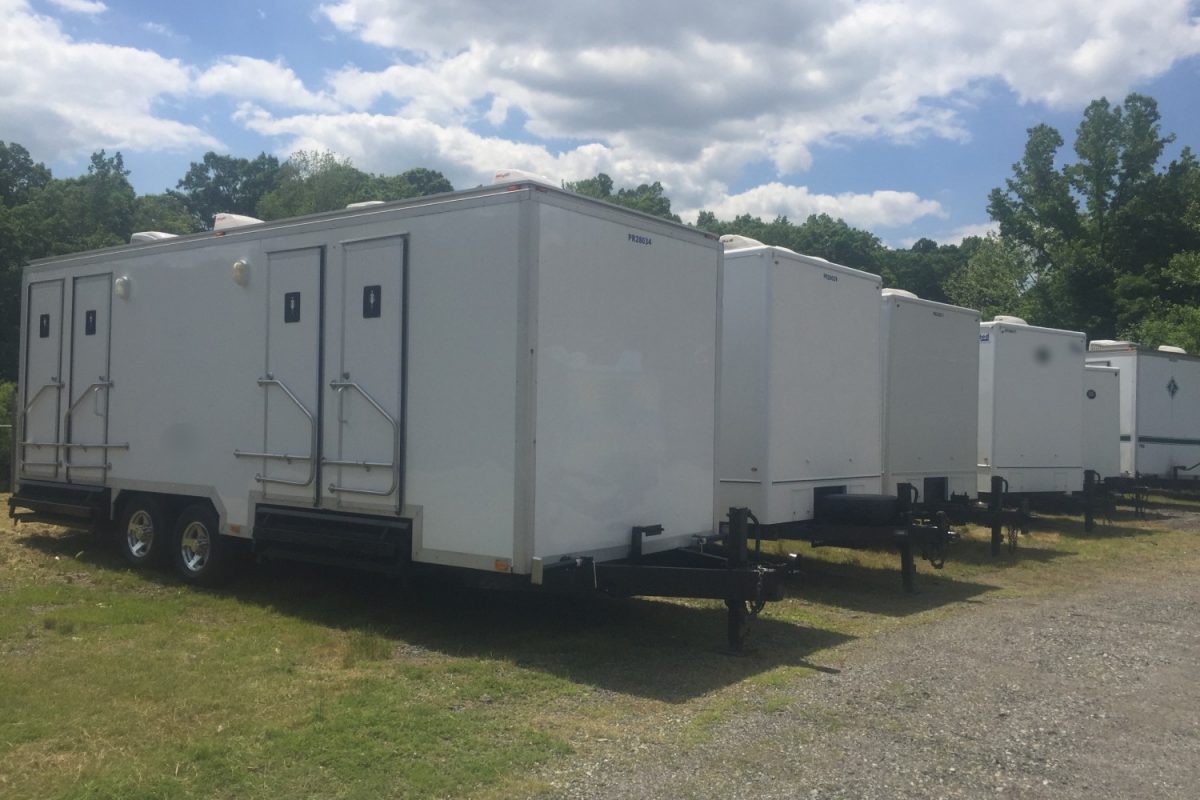 restroom trailer repair